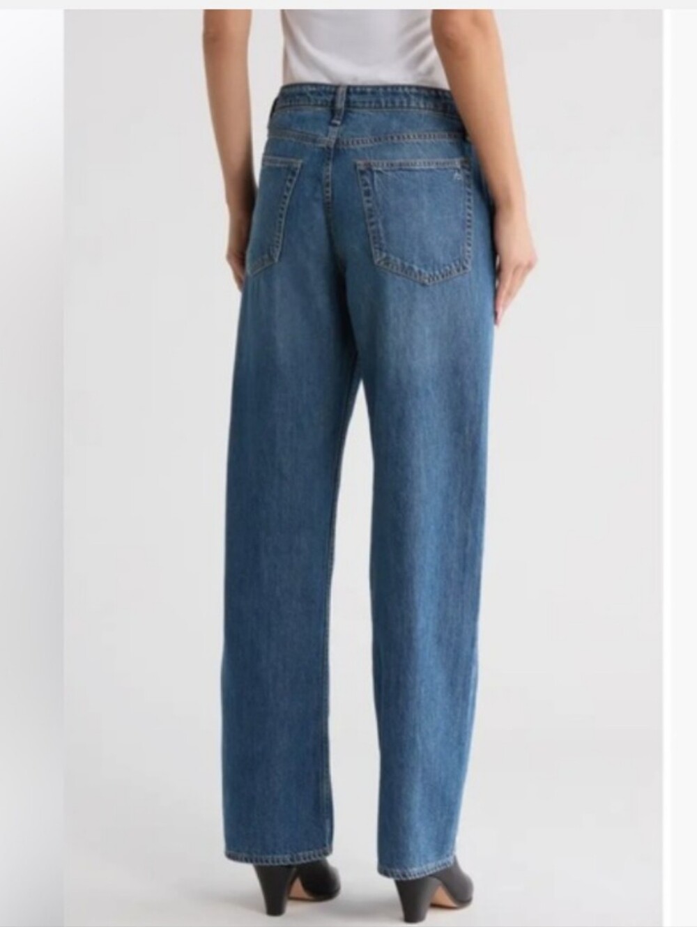 Rag &‎ Bone Lori mid rise wide leg jeans size 32 EUC - Picture 2 of 12